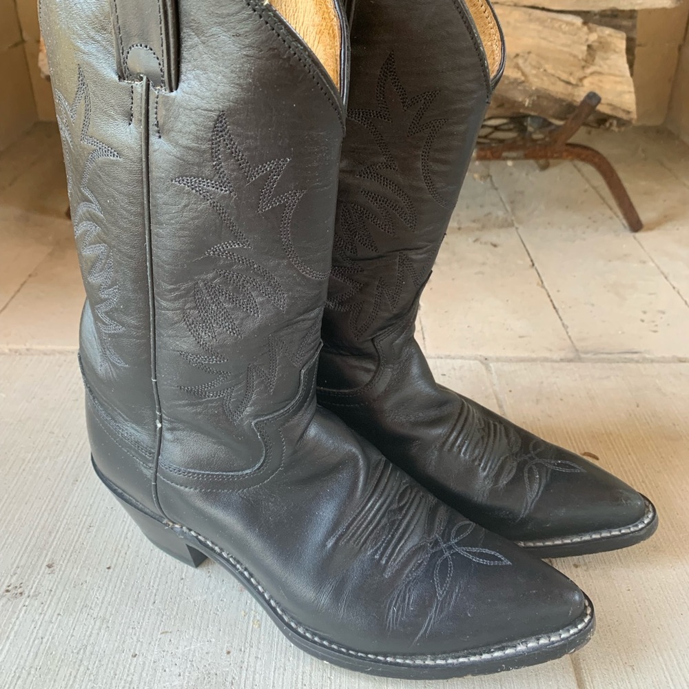 Women’s Leather Western Boots by Justin Size 6